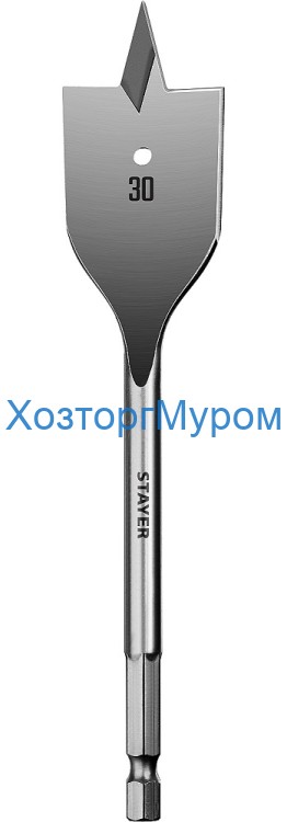 Сверло по дереву перовое 30-152 мм, Stayer 2950-30