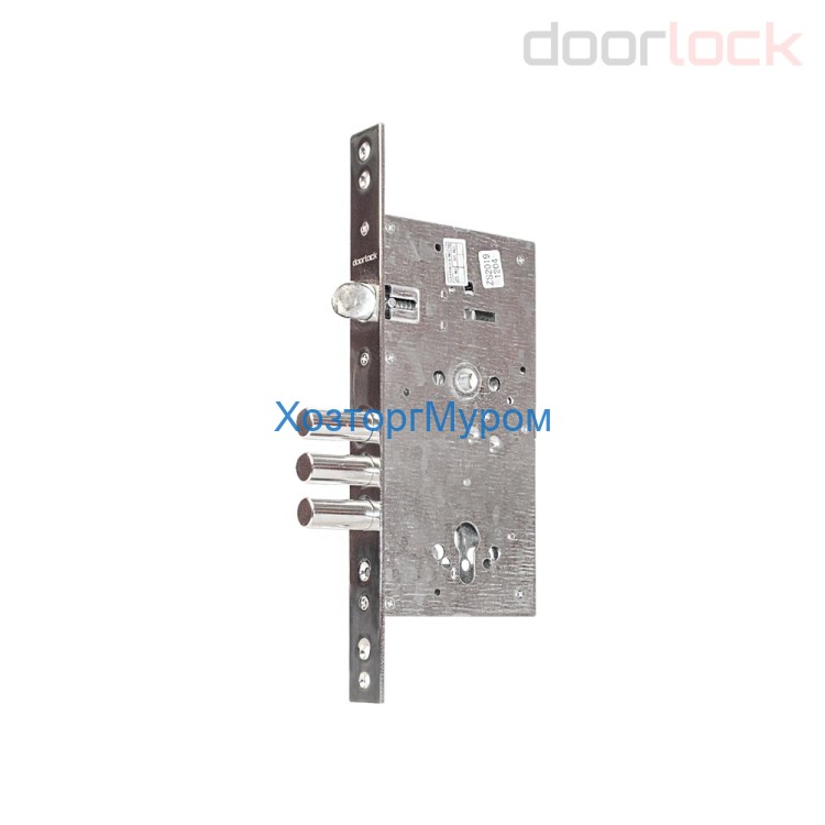 Замок врезной DL 925С/60/85мм, планка 28х300мм, диаметр ригелей 16мм, Doorlock 75336