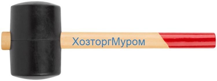 Киянка резиновая 600гр. (70мм), деревянная ручка Курс 45365
