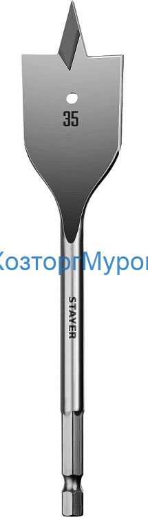 Сверло по дереву перовое 35-152 мм, Stayer 2950-35