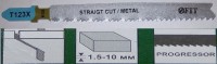 Пилка для эл.лобзика 75 мм, Т123X, FIT, HSS, по цвет.металлу (2) 40978