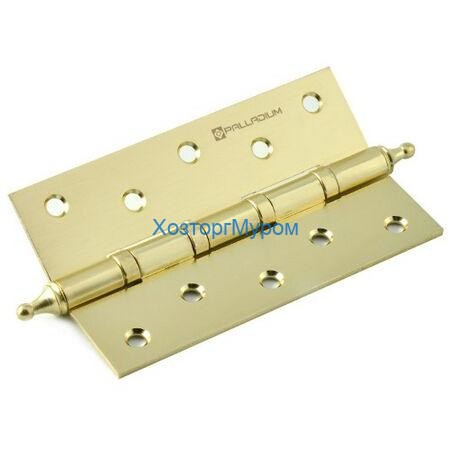 Петля PALLADIUM 500A-S-5" SB универс., сталь (125х75х2,5), (матовая латунь)
