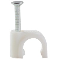 Скобы (держатели) круглого кабеля 5 мм, (50 шт), Navigator NCR-05-50