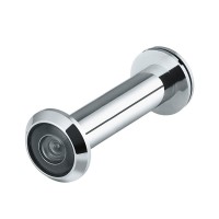 Глазок дверной AJAX DV-4/70-125 CP хром пластик, оптика пластик