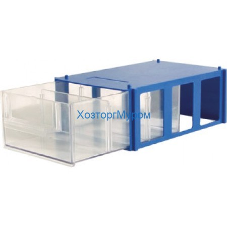 Ящик пластиковый (отделение для электродеталей) (15.6 х 9.2 х 5.3 см) 65664