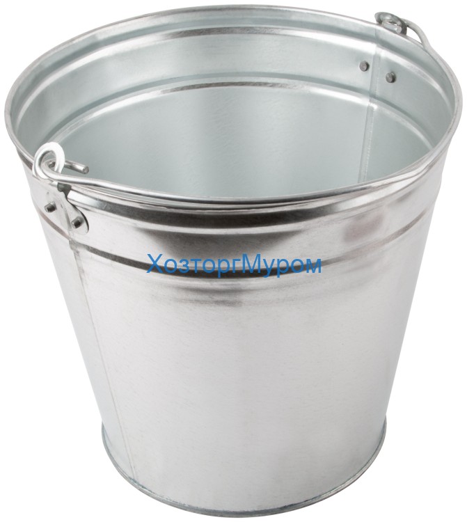 Ведро 9л круглое оцинкованное