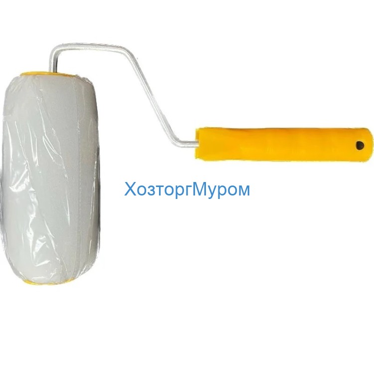 Валик 150*48мм "Поролон" с ручкой, бюгель 6мм, MosTek 8214150