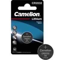Элемент питания CR2032/5BP 3V Camelion литиевый таблетка