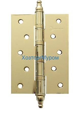 Петля Livgard HV150A PB (150х95х3,0), (золото)