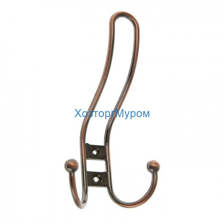 Крючок 3-х рожковый прутковый AC TOMMY 1205L/221 медь (20)