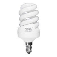 Лампа эн.сбер. NAKAI NE FS-mini T2 15 W/833/Е14 - теплый белый свет
