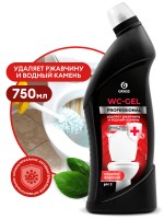 Средство для чистки сантехники 0,75л.,"WC- Gel" Professional, Grass 125535