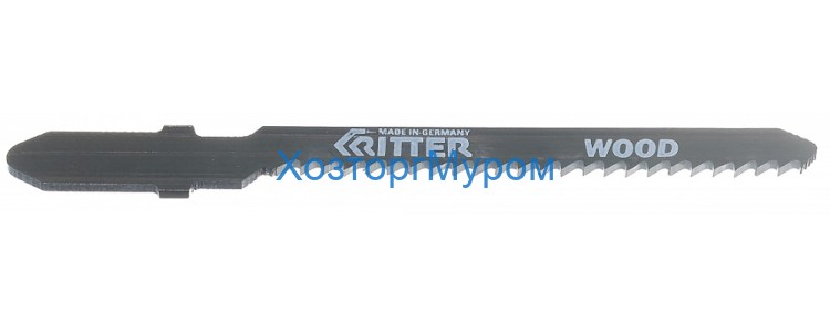Пилка для эл.лобзика 75/50/2 мм, Т119BO /3109/, CrV, 12TPi, по дереву, Ritter PS17121192 (2)
