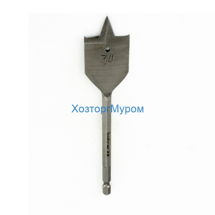 Сверло 34х152мм по дереву перовое, Bohrer 31734152