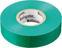 Изолента ПВХ 15мм х 20м х 0,18мм Navigator зеленая