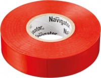 Изолента ПВХ 15мм х 20м х 0,18мм Navigator красная