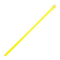 Ремешок-хомут 250 х 7,2 мм, многоразовый, желтый, нейлоновый (50) Remocolor