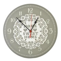 Часы настенные "Декор коллекция" МДФ D30см, 1АА, серые