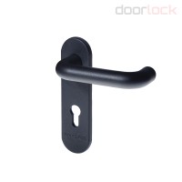 Ручки на планке HP-72.1303-/1919/BL Doorlock 79050