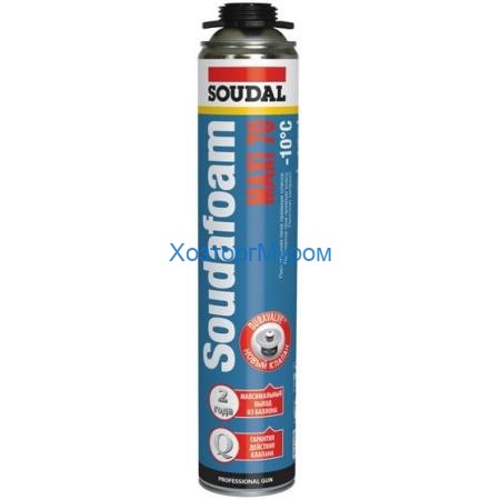 Пена монтажная Soudal maxi 70 Prof (-10C)