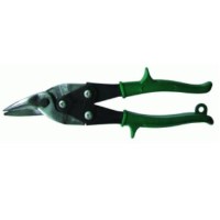 Ножницы по металлу 250 мм (10"), право режущие, (зеленые ручки), Hobbi