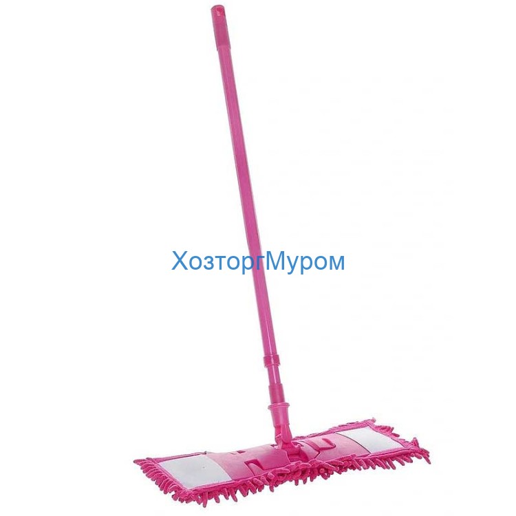 Швабра для пола из микрофибры, телескоп. ручка 67-120см, NA1723