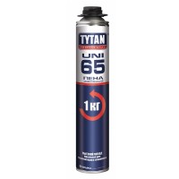 Пена монтажная Tytan 65 UNI PRO 750 мл. 1кг.