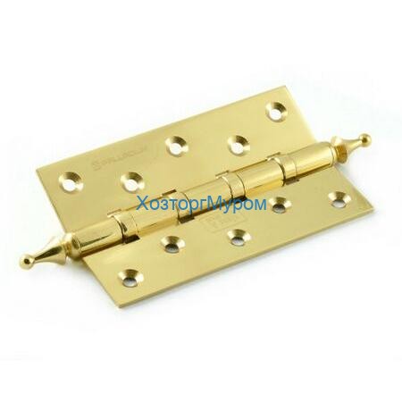 Петля PALLADIUM 500C-N-5" PB универс., латунь (125х75х3,0), (полированная латунь)