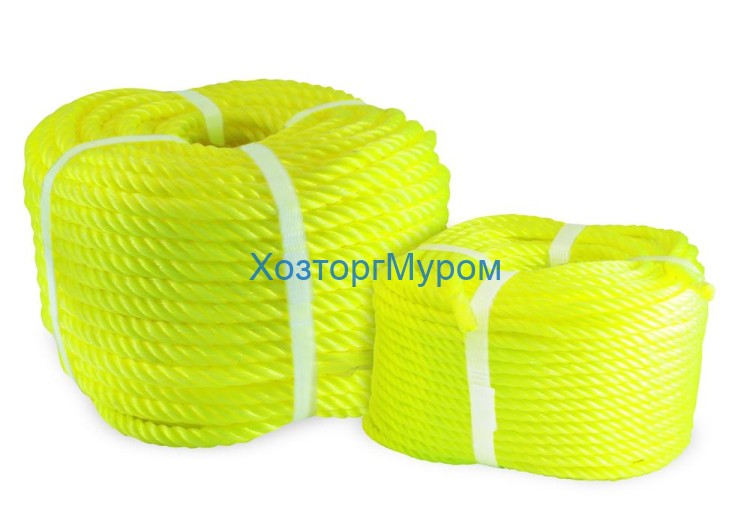 Канат нейлоновый 6мм 50м 750гр 303-063