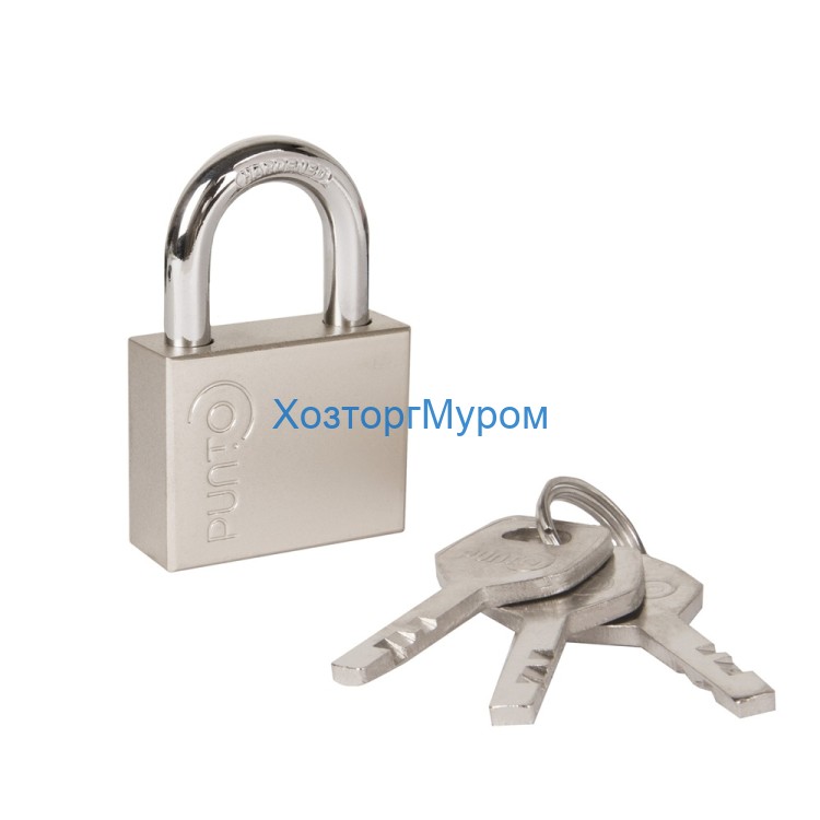 Замок висячий (навесной) Punto PK-1540 SN-3 3 key
