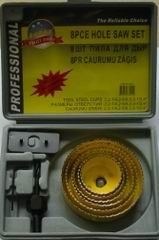 Набор кольцевых пил по дереву, 8 шт. Skrab 33421