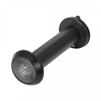 Глазок дверной Fuaro LM/Z DV 4/130-70/Z/HD оптика пластик BL черный