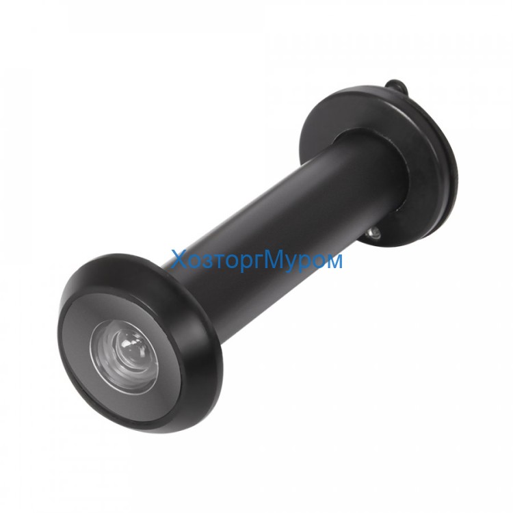 Глазок дверной Fuaro LM/Z DV 4/130-70/Z/HD оптика пластик BL черный