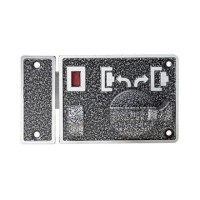 Замок накладной Apecs R05-C-GR (ЗН1-АС)