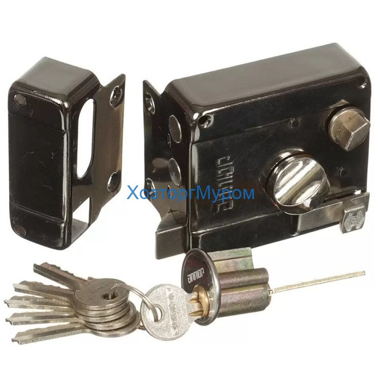 Замок накладной Аллюр 556 BN6R