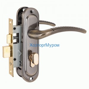 Замок врезной Стандарт ЗВ132/50В бронза