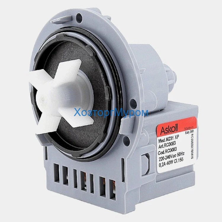 Насос для стиральной машинки Askol M231 XP 240V 0.2A 40W