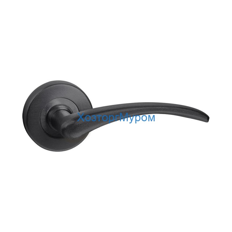 Ручки (фалевые) раздельные Punto LM/AN R.H50.015 BL-24 черный