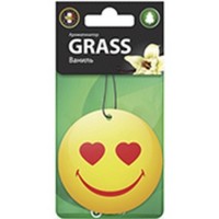 Ароматизатор картонный Grass "Smile" ваниль ST-0400