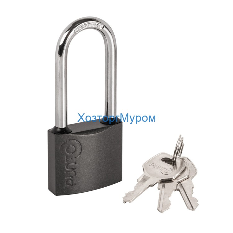 Замок висячий (навесной) Punto PK-0150L 3 key англ.ключ.