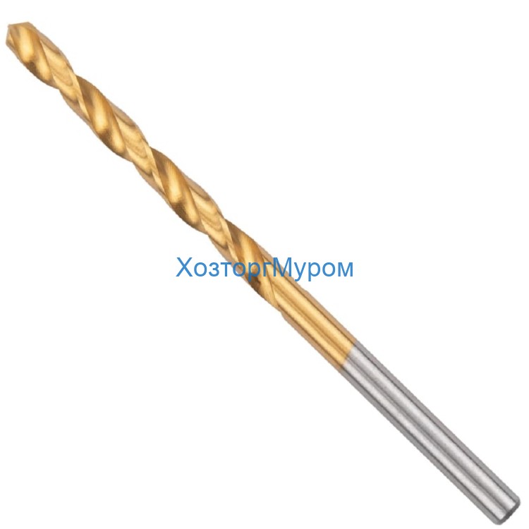 Сверло 3мм по металлу, HSS-TiN, DIN 338 RN, MosTek 1341030