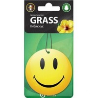 Ароматизатор картонный Grass "Smile" гибискус АС-0145