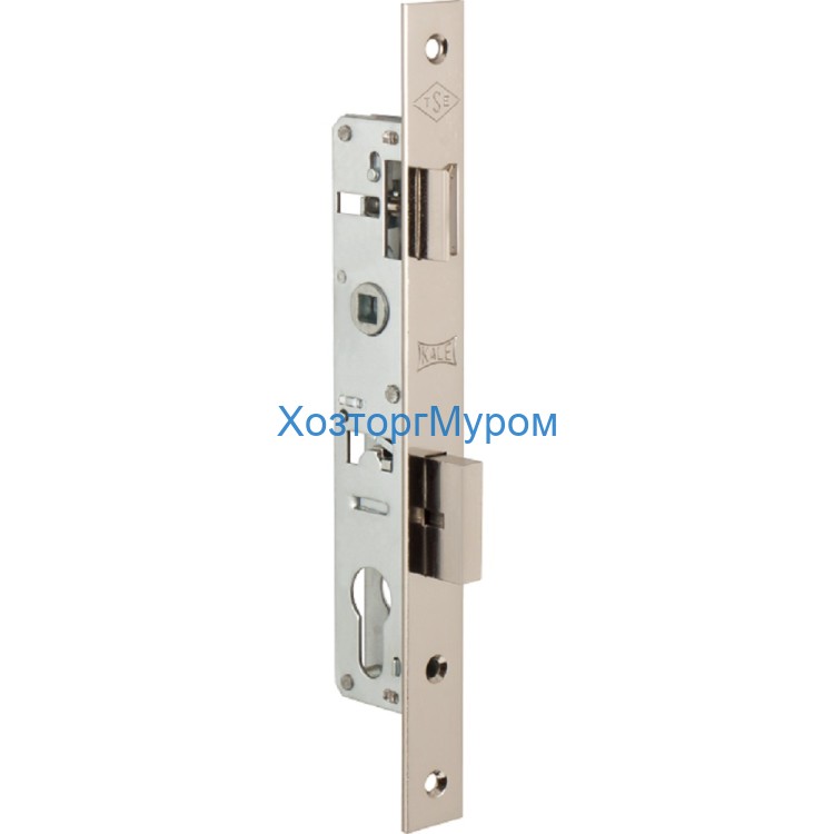Замок врезной Kale 153/U (20 mm) w/b 85/20/23 с защелкой, широкая планка