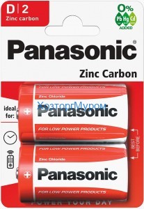 Элемент питания R-20/373 Panasonic Zinc Carbon
