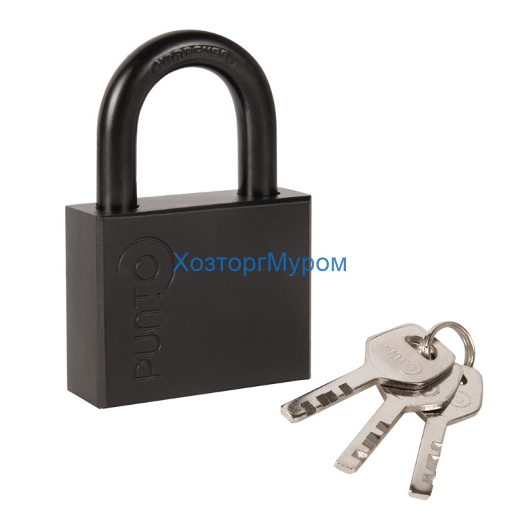 Замок висячий (навесной) Punto PK-1560 3 key диск.ключ