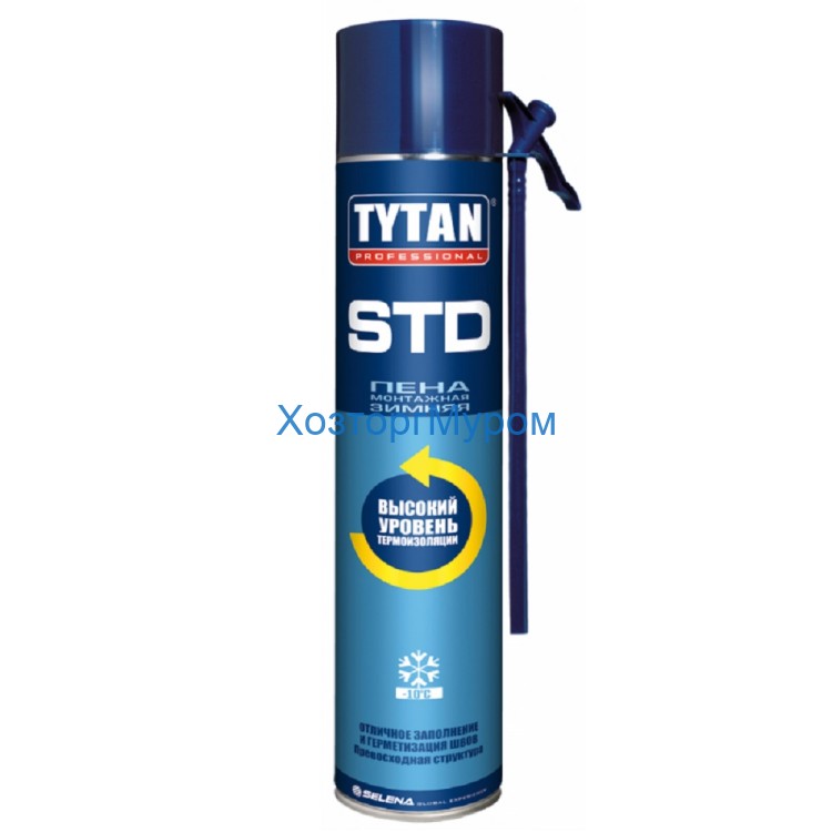 Пена монтажная Tytan STD 750 мл., бытовая (-10)