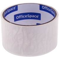 Скотч 48мм х 15 м, прозрачный, упаковочный, OfficeSpace КЛ_1108