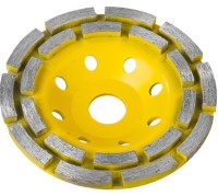 Круги шлифовальные 115мм, тарельчатый сегментный двухрядный, Stayer 33381-115