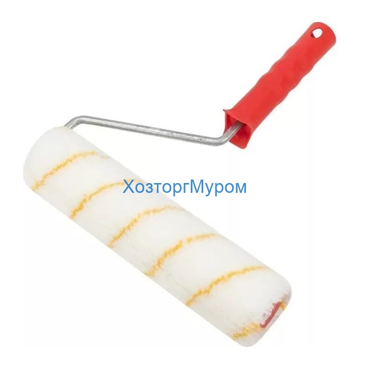 Валик 180*38мм "Полиакрил" с ручкой, ворс 10мм, бюгель 6мм, MosTek 8211180