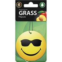Ароматизатор картонный Grass "Smile" персик ST-0398